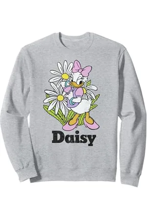 Disney Mickey And Friends Daisy Duck Floral Portrait Sweatshirt