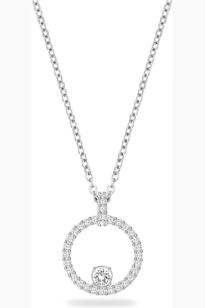 Swarovski Creativity pendant, Circle, White, , One Size