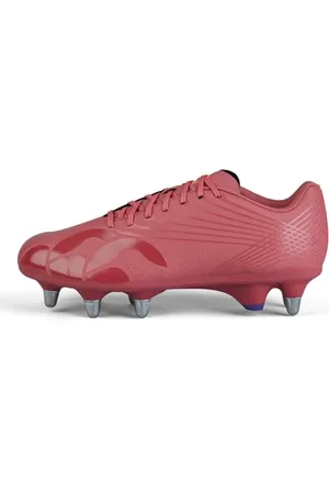 Canterbury Mens Stampede Groundbreak Team Soft Ground Rugby Red/Orange/Yellow 8 UK