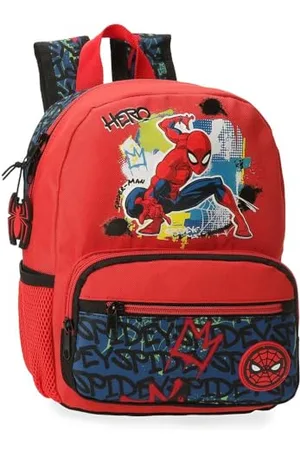 Marvel Disney Joumma Bags, Spiderman Urban, School Backpack, Children