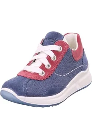 Superfit Merida HS Sneaker, Blau/Pink 8000, 10 UK Child