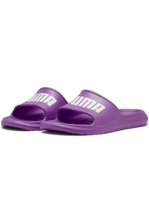 PUMA Unisex DIVECAT V2 LITE Slide Sandal, Wild Berry White, 3 UK