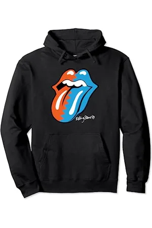 The Rolling Stones Zig Zag 89 Tongue Pullover Hoodie