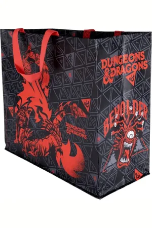Konix Dungeons & Dragons Shopping Bag 40 x 45 x 20 cm - Recycled Material - Monsters Motif