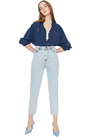 Trendyol FeMan High Waist Straight Leg Regular fit Jeans