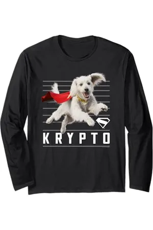 Superman (2025 Movie) Krypto Lines Long Sleeve T-Shirt