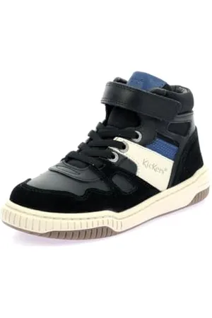 Kickers Kick92 Sneaker, Black/Blue, 2.5 UK