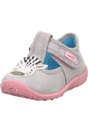 Superfit Girls Spotty Slippers, , 3.5 UK Child