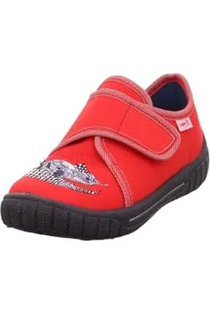 Superfit Bill Slipper, Red/Grey 5000, 2 UK