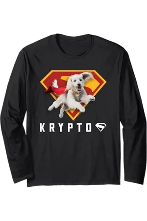 Superman (2025 Movie) Krypto Shield Long Sleeve T-Shirt