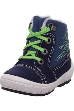 Superfit Boys Groovy Gore-Tex Snow Boots, Blue (Blue 80), 3 UK