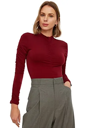 Trendyol Women Plain Knit Bodysuit