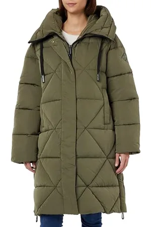 Replay Adult W7664R Fine Poly Silky Touch Fabric Coat, , XS