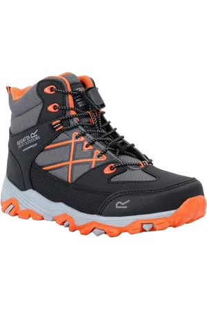 Regatta Kids Samaris Waterproof Walking Hiking Boots with Hardwearing Treads - Perfect for Outdoors