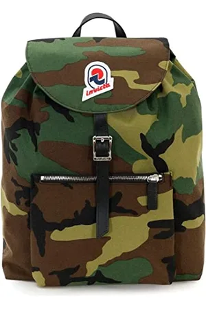 Invicta Backpack - ALPINO HERITAGE PATCH - Green - ICON ITALIAN DESIGN- 20 LT