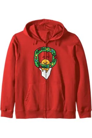 Sanrio Gudetama Christmas Oh Joy Tee Zip Hoodie
