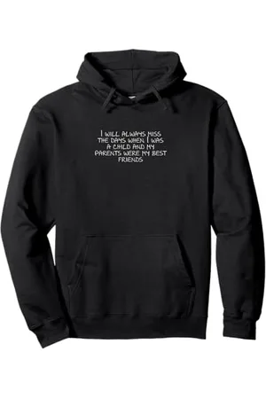 Statement Blend I will always miss the days when I was a child and my... Pullover Hoodie