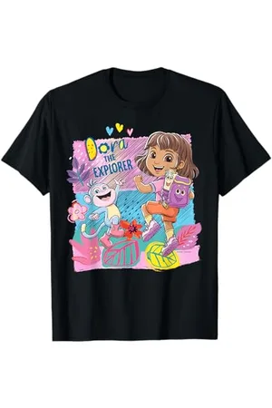 Dora & Boots & Backpack T-Shirt