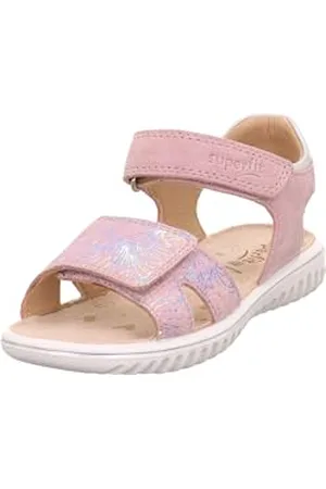 Superfit Sparkle Sandal, Pink Silver 5520, 0 UK