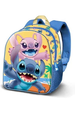 Disney Lilo and Stitch Ocean-Basic Backpack, Blue, 30 x 38 cm, Capacity 13 L