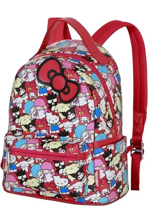 KARACTERMANIA Sanrio Hello Kitty Friends-Small Heady Backpack, Multicolour, 22 x 25 cm, Capacity 8 L