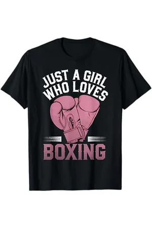 Graphic 365 Boxing Girl Just A Girl Who Loves Boxing Training Gear T-Shirt