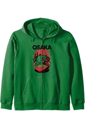 NineBlack Osaka Vintage Japanese Sumo Zip Hoodie