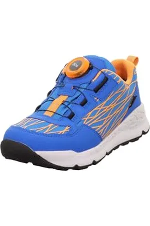Superfit Free Ride Gore-Tex Sneaker, Blau/Orange 8010, 0 UK