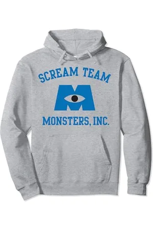 Disney Pixar Monsters Inc. Scream Team Logo Pullover Hoodie