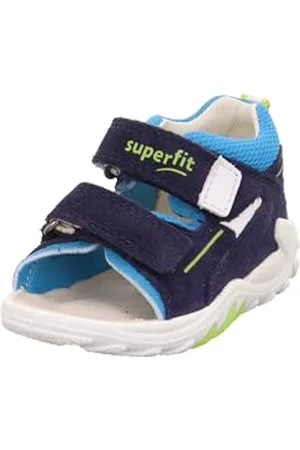 Superfit Flow Sandal, Blue/Turquoise 8000, 1 UK Child