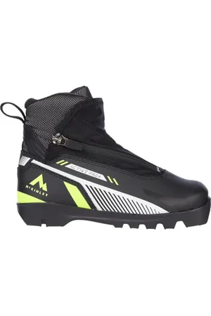 mc kinley Mckinley Active pro Trail Running Shoe, Black/Yellow, 6 UK Child