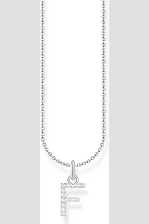 Thomas Sabo Letter E gold-plated silver with zirconia KE2244-414-14 necklace