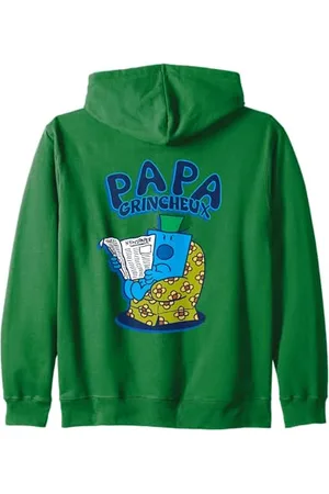 MONSIEUR MADAME Grumpy Daddy Zip Hoodie