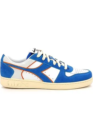 Diadora Unisex Magic Basket Low Suede Leather Gymnastics Shoe, , 4.5 UK
