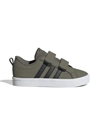 adidas Unisex VS Pace 2.0 Hook and Loop Shoes Kids, Navy/Cloud White/core Black, 11.5 UK