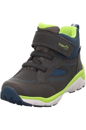 Superfit Boys SPORT5 Gore-Tex Sneaker, GRAU/HELLGRÜN 2000