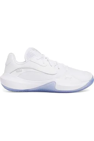 Under Armour UA Lockdown 7 Low - White/White/Metallic Silver - 10