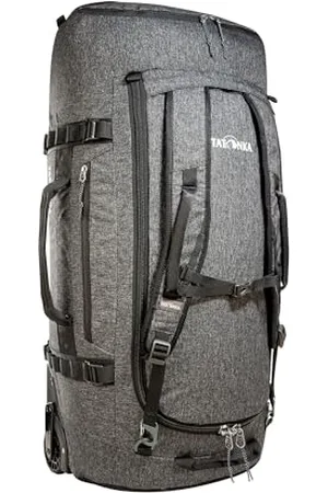 Tatonka Trolley Duffle Roller 80 - Foldable Travel Bag with Wheels and Backpack Function - Stows in Own Lid Pocket - 80 Litre Volume, , 80 litres, Large Trolley Without Frame