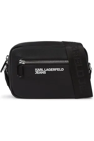 Karl Lagerfeld Men Essential Grainy Pu Crossbody, , Cross Body