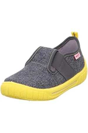 Superfit Bill Slipper, Grey/Yellow 2000, 2 UK