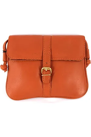 Le Sabbi Womens 30011tan Cross-Body Bag