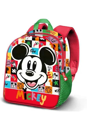 Disney Mickey Mouse Mood-Elite 3D Backpack, Multicolour, 25 x 30 cm, Capacity 7 L
