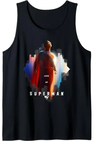 Superman (2025 Movie) Look Up Shield Tank Top