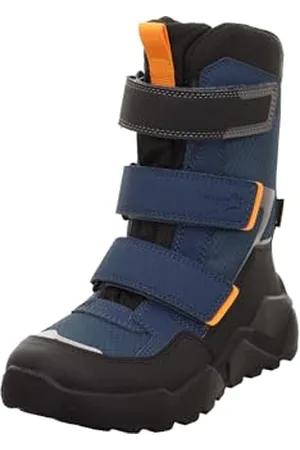 Superfit Boys ROCKET warm gefütterte Gore-Tex Stiefel, BLAU/SCHWARZ 8010