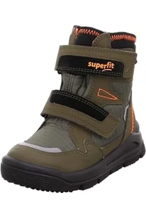 Superfit Mars Snow Boots, Green/Orange 7000, 11 UK Child