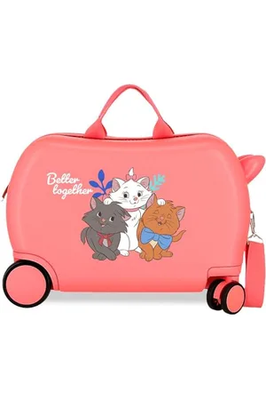 Disney Joumma Winnie The Pooh Cabin Suitcase Coral 33 x 50 x 20 cm Rigid 2 kg Combination Lock Side ABS 2 kg 33 L Hand Luggage, , One Size, Children