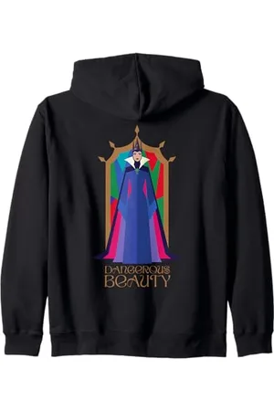 Disney Snow White Movie Evil Queen Dangerous Beauty Zip Hoodie
