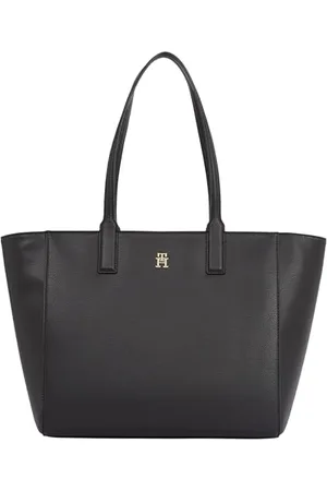 Tommy Hilfiger Women’s Soft Logo Tote Bag with Zip