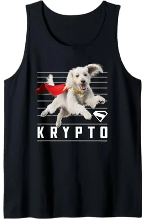 Superman (2025 Movie) Krypto Lines Tank Top