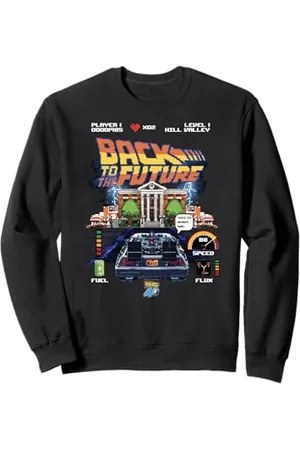 Back To The Future 40th Anniversary Video Game Style Sweatshirt